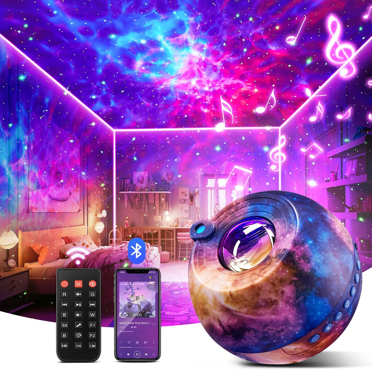 LumoGalaxy™ Star Projector